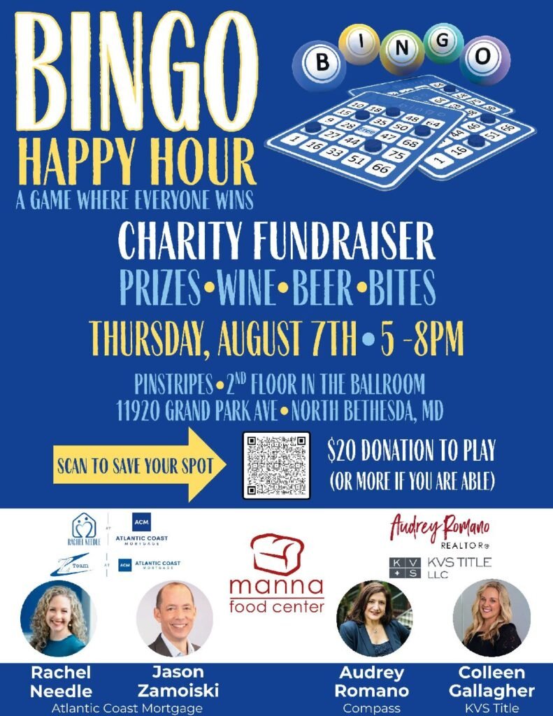 Bingo Night Benefiting Manna Food Center