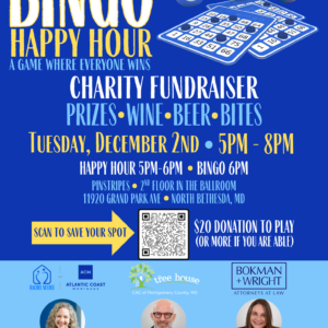 Holiday Bingo Benefiting Tree House