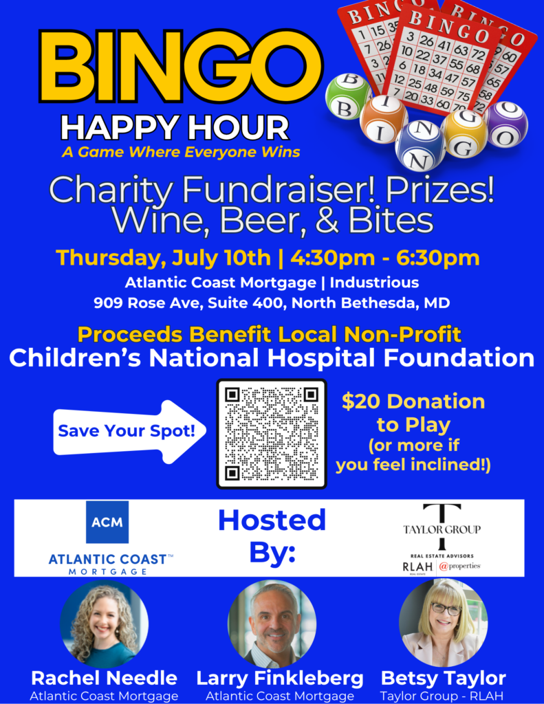 Summer Bingo Night for Children’s National Hospital Foundation