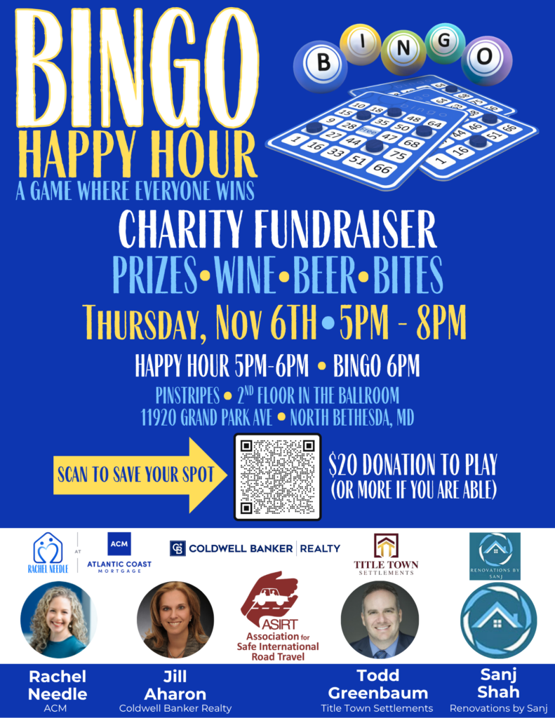 Bingo Event Supporting ASIRT