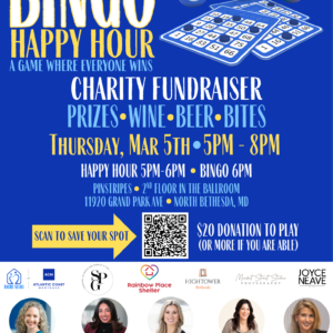 Happy Hour Bingo Benefiting Rainbow Place Shelter