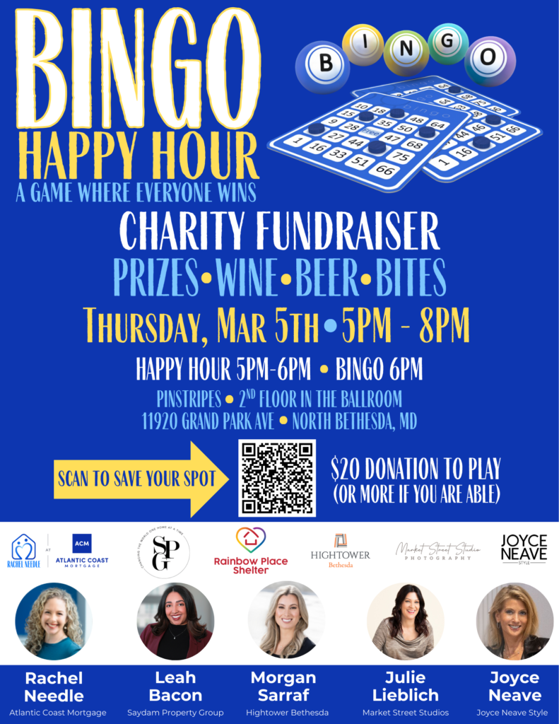 Happy Hour Bingo Benefiting Rainbow Place Shelter