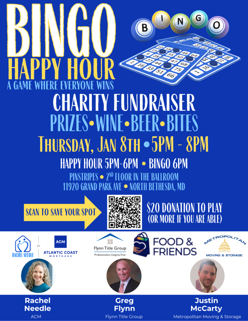 Bingo Night for Food & Friends