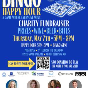 Community Bingo Night Supporting Habitat for Humanity Metro Maryland