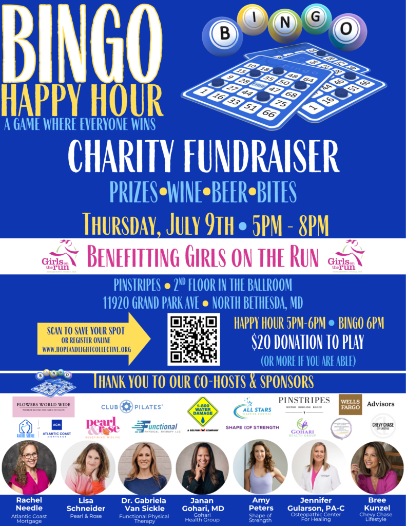 Bingo Night Supporting Girls on the Run
