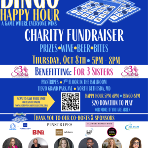 Bingo for Breast Cancer Support: Benefiting For 3 Sisters