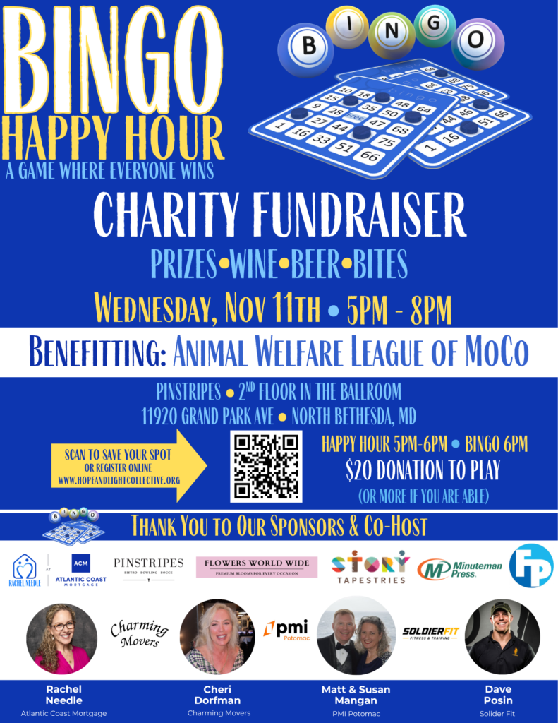 Paws & Gratitude: Bingo for a Cause!